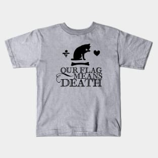 Our Flag Means Death Logo Kids T-Shirt
